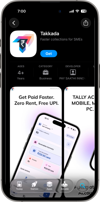 How Takkada Works App Screenshot